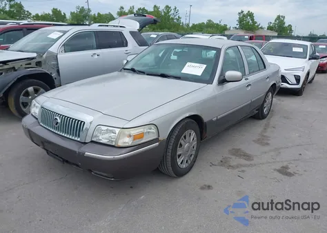 2007 Mercury Grand Marquis Gs from USA, damaged, VIN 2MEFM74V97X612947